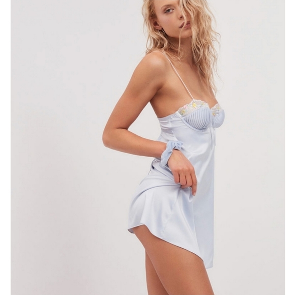 🍋For Love and Lemons Paloma Slip Dress - Picture 10 of 16